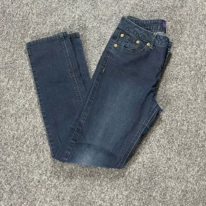 *Jolt Girl’s Dark Blue Straight Leg Denim Jeans Size 14